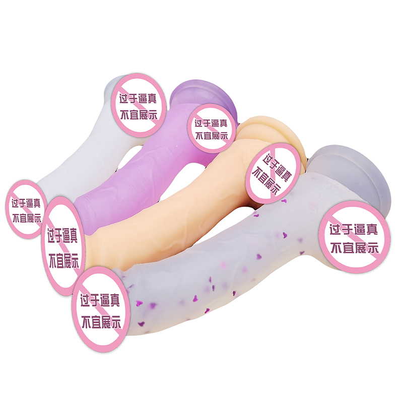 846/847 도매 인기 시뮬레이션 수탉 음경 Didol 섹스 토이 빨판 여자 남자 남성을위한 거대한 사실적인 크리스탈 딜도